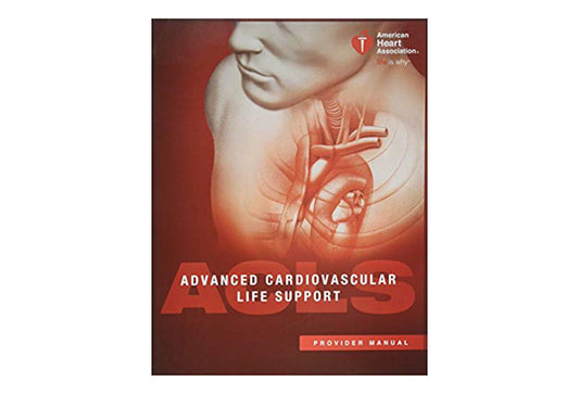 ACLS eBook Provider Manual AND Digital Algorithm Cards (emailed after purchase)